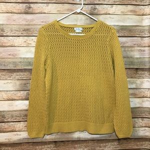 Van Heusen mustard yellow sweater
